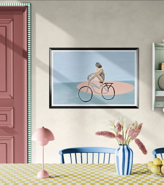 "Surf Check" Print