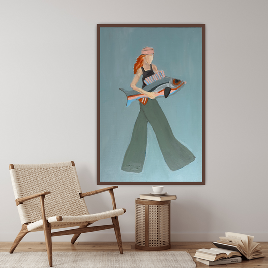 Fish Fingers Print